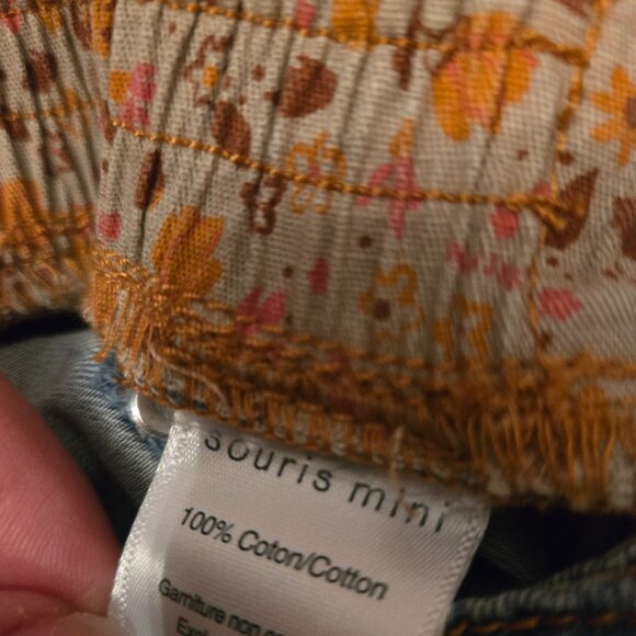 Girls denim Capri - Picture 4 of 6